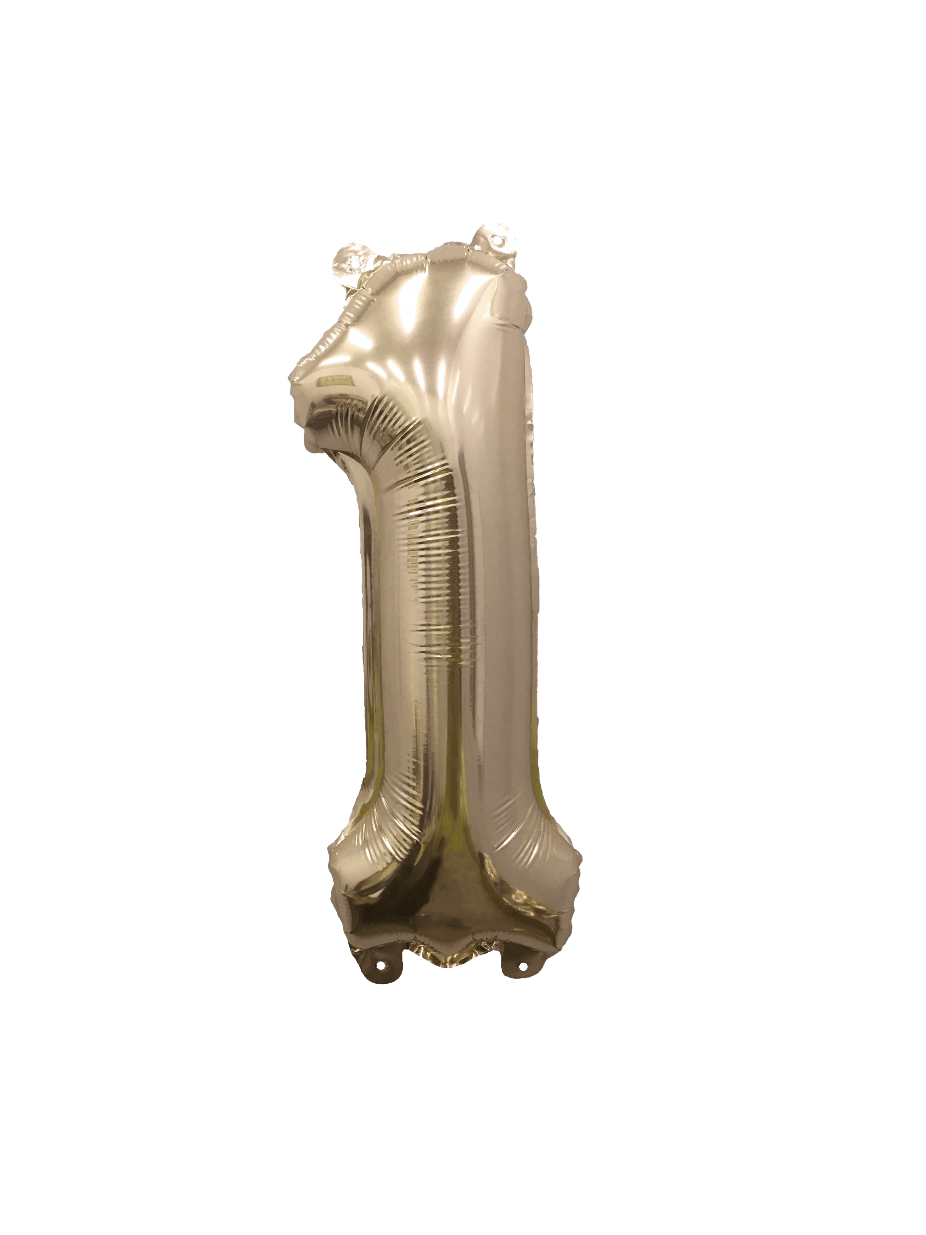32" Ellie's Brand Mylar (Gold) Number 1 - Single Pack 